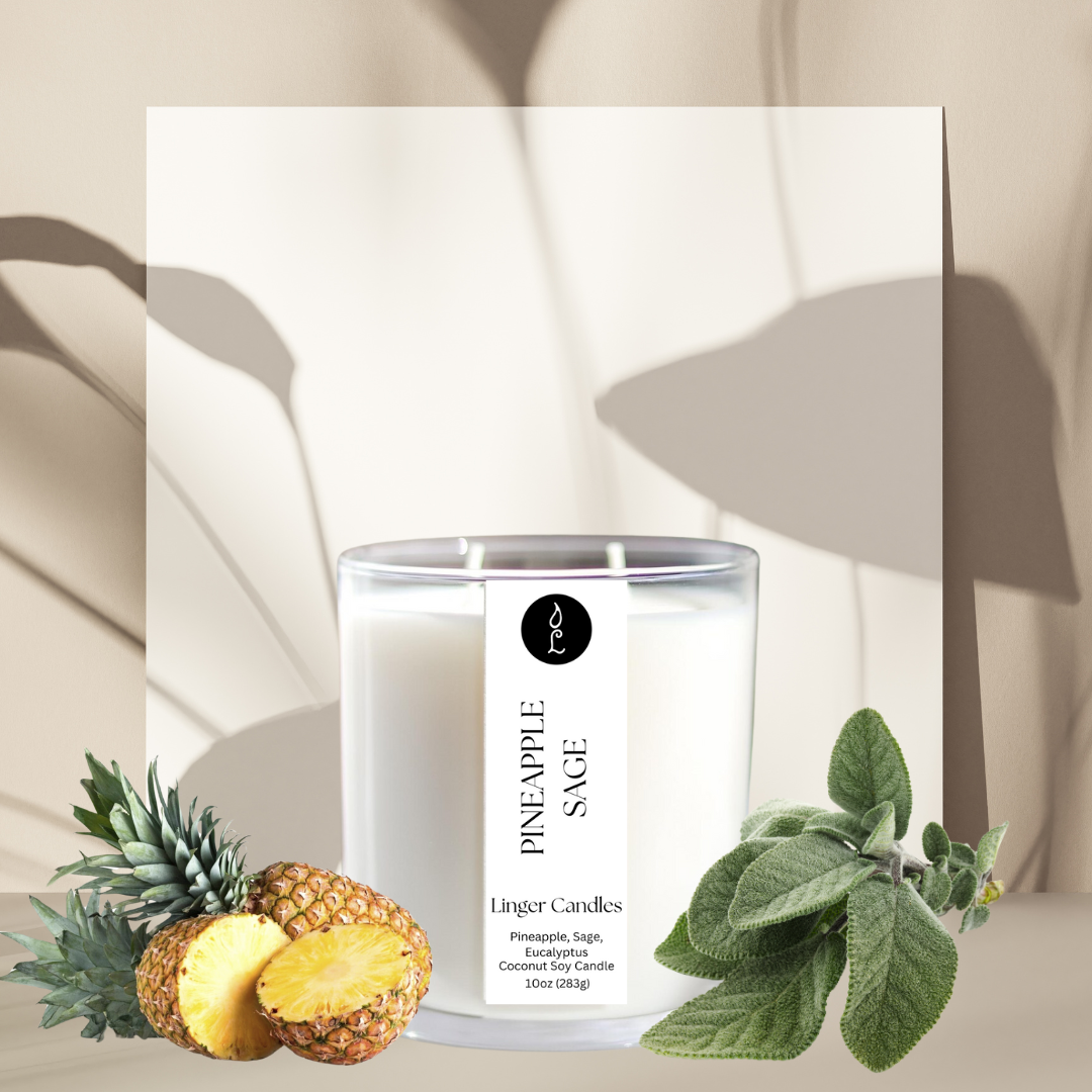 Pineapple Sage Scented Candle